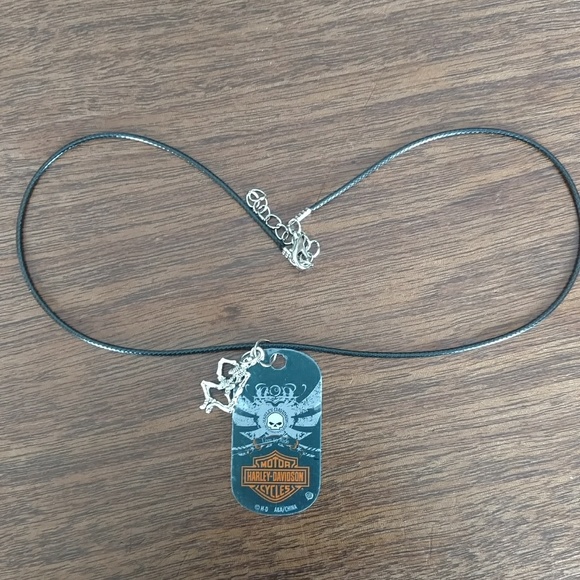 harley davidson dog tags necklace